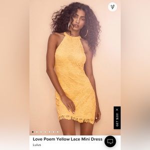 Yellow Dress Size Small